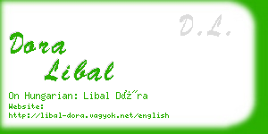 dora libal business card